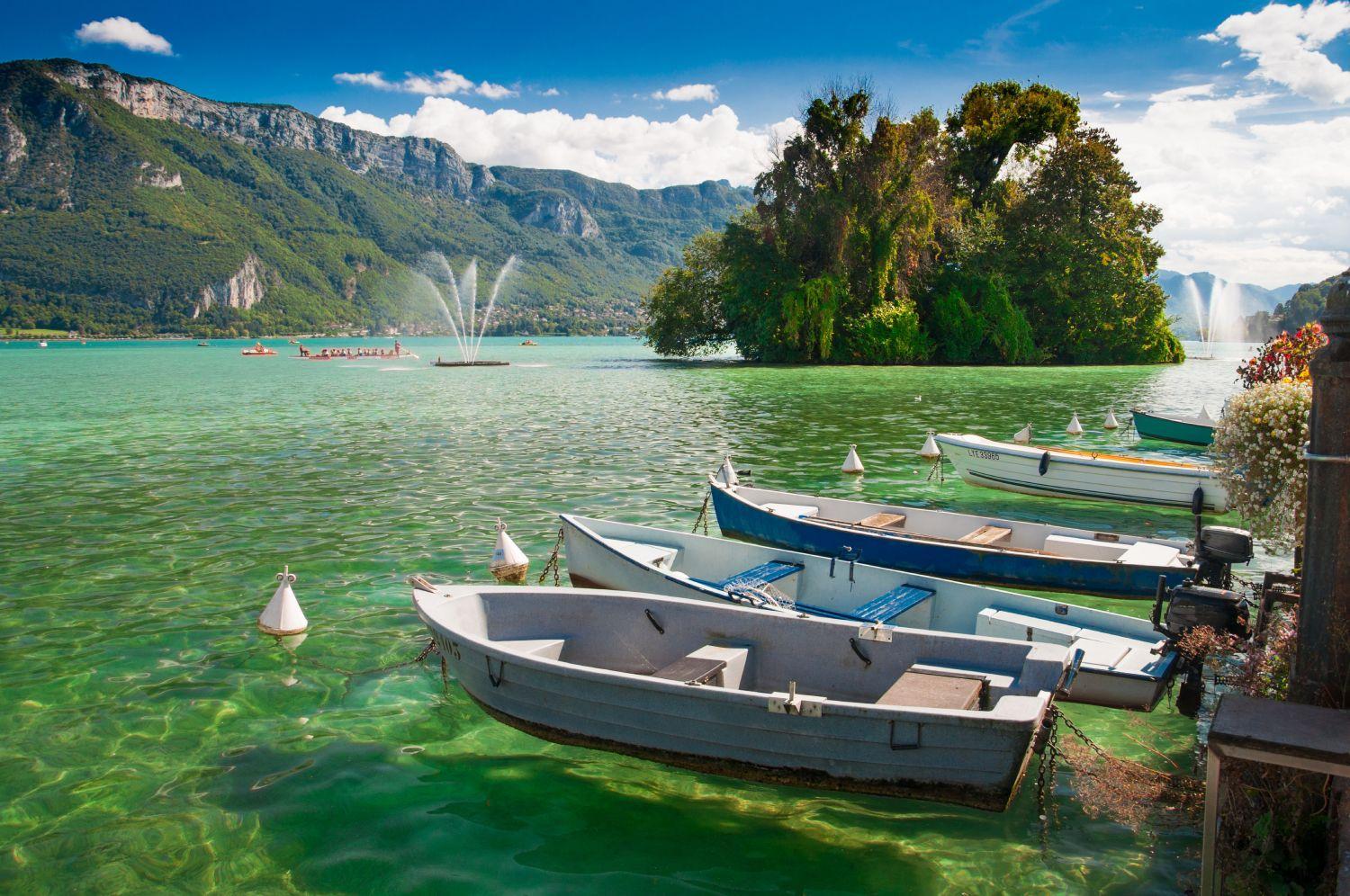 Le lac d'Annecy