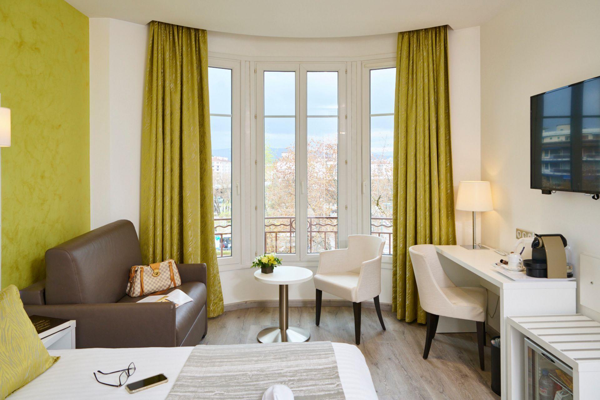 Chambre Exécutive Twin | Best Western Plus Hôtel Carlton à Annecy